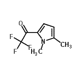 CAS#: 74889-29-5, 1-(1,5-Dimethyl-1H-pyrrol-2-yl)-2,2,2-trifluoroethanone