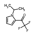 CAS 登录号：74889-33-1， 2,2,2-三氟-1-(1-异丙基-1H-吡咯-2-基)乙酮