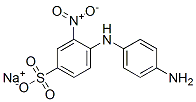 CAS#: 74900-77-9, Sodium 4-[(4-Aminophenyl)Amino]-3-Nitrobenzenesulfonate