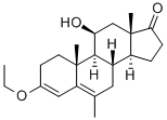 CAS#: 74915-66-5, 3-Ethoxy-6-Methyl-3,5-Androstadiene-11-beta-Ol-17-One