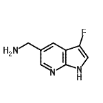 CAS#: 749196-06-3, 1-(3-Fluoro-1H-pyrrolo[2,3-b]pyridin-5-yl)methanamine