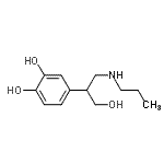 CAS 登录号：749787-37-9， 4-[1-羟基-3-(丙基氨基)-2-丙基]-1,2-苯二酚