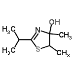 CAS#: 749792-07-2, 2-Isopropyl-4,5-dimethyl-4,5-dihydro-1,3-thiazol-4-ol