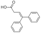 CAS 登录号：7498-88-6， 4,4-二苯基-3-丁烯酸
