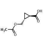 CAS#: 749885-54-9, (1R,2R)-2-(Acetoxymethyl)cyclopropanecarboxylic acid