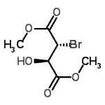 CAS 登录号：749917-66-6， 二甲基(2R,3R)-2-溴-3-羟基琥珀酸盐
