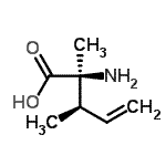 CAS 登录号：749926-95-2， (2S,3R)-2-氨基-2,3-二甲基-4-戊烯酸