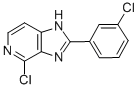 CAS 登录号：75007-98-6， 4-氯-2-(3-氯苯基)-1H-咪唑并[4,5-c]吡啶