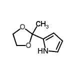 CAS#: 750559-12-7, 2-(2-Methyl-1,3-dioxolan-2-yl)-1H-pyrrole