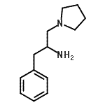 CAS#: 750566-27-9, 1-Phenyl-3-(1-pyrrolidinyl)-2-propanamine