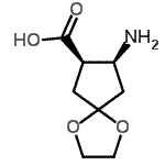 CAS#: 750567-88-5, (7R,8S)-8-Amino-1,4-dioxaspiro[4.4]nonane-7-carboxylic acid