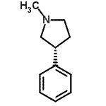 CAS#: 750584-06-6, (3R)-1-Methyl-3-phenylpyrrolidine