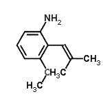 CAS#: 750597-52-5, 3-Methoxy-2-(2-methyl-1-propen-1-yl)aniline
