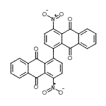CAS#: 75083-39-5, 4,4'-Dinitro-1,1'-bianthracene-9,9',10,10'-tetrone