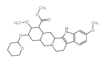 CAS#: 751-73-5, (3beta,20alpha)-11,17alpha-Dimethoxy-18beta-[(Tetrahydro-2H-Pyran-2-Yl)Oxy]Yohimban-16beta-Carboxylic Acid Methyl Ester