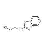 CAS 登录号：75105-02-1， N-(2-氯乙基)-1,3-苯并噻唑-2-胺