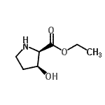 CAS 登录号：751421-78-0， 乙基(3S)-3-羟基-D-脯氨酸酯