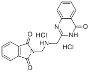 CAS#: 75159-22-7, 2-[[(4-Oxoquinazolin-3-Yl)Methylamino]Methyl]Isoindole-1,3-Dione Dihydrochloride