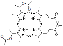 CAS 登录号：75162-60-6， 2,4-二乙酰基血卟啉二甲酯