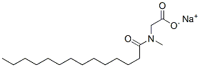 CAS 登录号：75195-11-8， 2-(甲基-十四碳酰氨基)乙酸钠