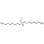 CAS#: 75239-49-5, Sodium bis(2-butoxyethyl) phosphate
