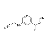 CAS#: 75254-58-9, Methyl 3-[(cyanomethyl)amino]benzoate