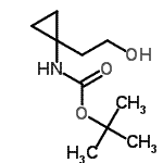 CAS#: 753023-57-3, tert-butyl N-[1-(2-hydroxyethyl)cyclopropyl]carbamate