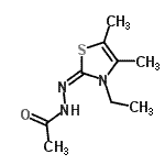 CAS#: 753028-07-8, N'-[(2E)-3-Ethyl-4,5-dimethyl-1,3-thiazol-2(3H)-ylidene]acetohydrazide