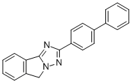 CAS 登录号：75318-65-9， 2-(4-苯基苯基)-5H-[1,2,4]三唑并[1,5-b]异吲哚