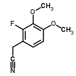 CAS#: 7537-08-8, (2-Fluoro-3,4-dimethoxyphenyl)acetonitrile