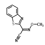 CAS#: 75408-07-0, (2Z)-1,3-Benzothiazol-2-yl(methoxyimino)acetonitrile