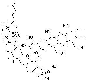 CAS 登录号:75410-53-6, 海参素 A2