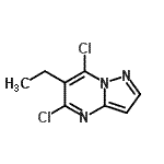 CAS#: 754211-04-6, 5,7-Dichloro-6-ethylpyrazolo[1,5-a]pyrimidine