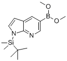 CAS#: 754214-61-4, [1-[(1,1-Dimethylethyl)Dimethylsilyl]-1H-Pyrrolo[2,3-b]Pyridin-5-Yl]-Boronic Acid Dimethyl Ester