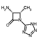 CAS 登录号：754935-10-9， (3R,4S)-3-氨基-4-甲基-1-(1H-四唑-5-基)-2-氮杂环丁酮