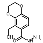 CAS#: 755014-58-5, 5-Ethyl-2,3-dihydro-1,4-benzodioxine-6-carbohydrazide