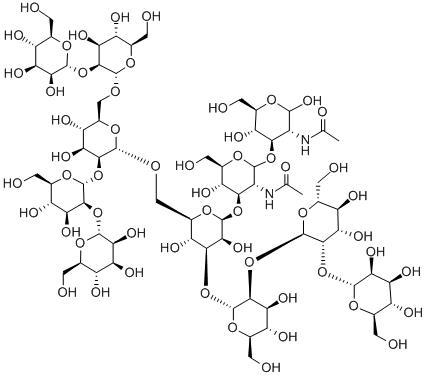 CAS 登录号：75558-03-1， 甘露壬糖-二(N-乙酰基-D-葡萄糖胺)