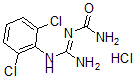 CAS 登录号：75564-40-8， (E)-[氨基-[(2,6-二氯苯基)氨基]亚甲基]脲盐酸盐