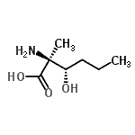 CAS 登录号：755742-08-6， (3S)-3-羟基-2-甲基-L-正亮氨酸