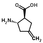 CAS#: 755750-29-9, (1S,2S)-2-Amino-4-methylenecyclopentanecarboxylic acid