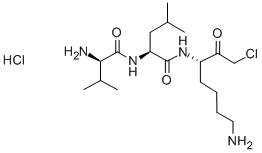CAS 登录号：75590-15-7， D-缬氨酰-N-[(1S)-5-氨基-1-(2-氯乙酰基)戊基]-L-亮氨酰胺
