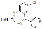 CAS#: 7564-07-0, N-Desmethyl-N(4)-Desoxychlordiazepoxide