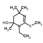 CAS#: 756426-43-4, 3-Ethyl-4,6,6-trimethyl-2-(methylsulfanyl)-3,4,5,6-tetrahydro-4-pyrimidinol