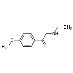 CAS#: 756457-31-5, 2-(Ethylamino)-1-(4-methoxyphenyl)ethanone