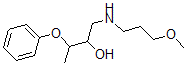 CAS#: 7565-15-3, 1-(3-Methoxypropylamino)-3-(phenoxy)butan-2-ol