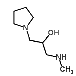 CAS 登录号：756520-80-6， 1-(甲基氨基)-3-(1-吡咯烷基)-2-丙醇