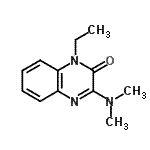 CAS#: 756797-55-4, 3-(Dimethylamino)-1-ethyl-2(1H)-quinoxalinone