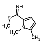 CAS 登录号：756797-94-1， 1,5-二甲基-1H-吡咯-2-硫代亚氨基甲酸甲酯