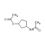 CAS#: 75694-92-7, 3-Acetamidocyclopentyl acetate
