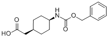 CAS 登录号：75695-14-6， (4-苄基氧基羰基氨基-环己基)-乙酸
